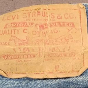 Vintage Levis 501 jeans